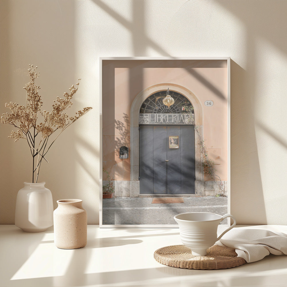 The Libreria Door - Poster / Art Print - interiör