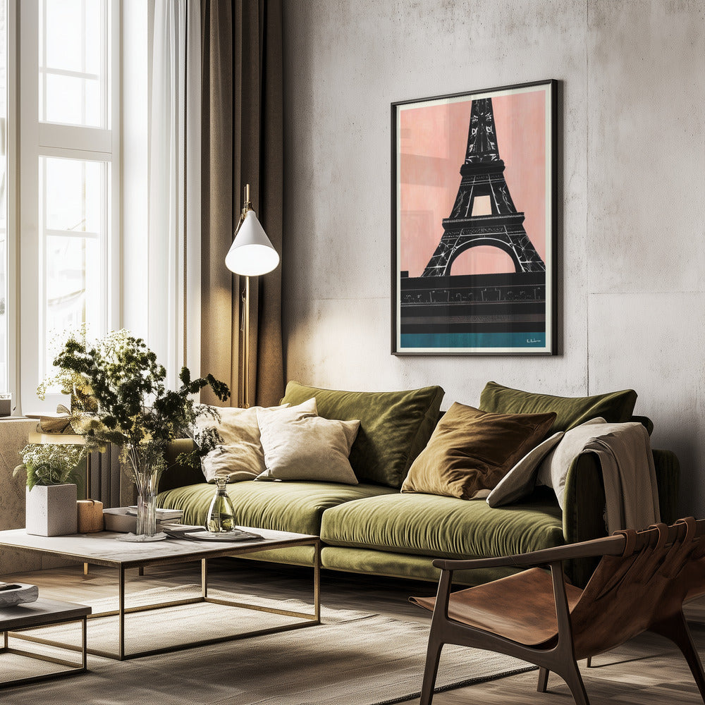 Bon Nuit, Paris - Poster / Art Print - interiör