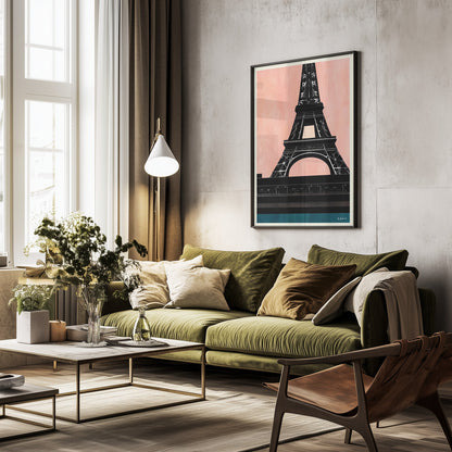 Bon Nuit, Paris - Poster / Art Print - interiör