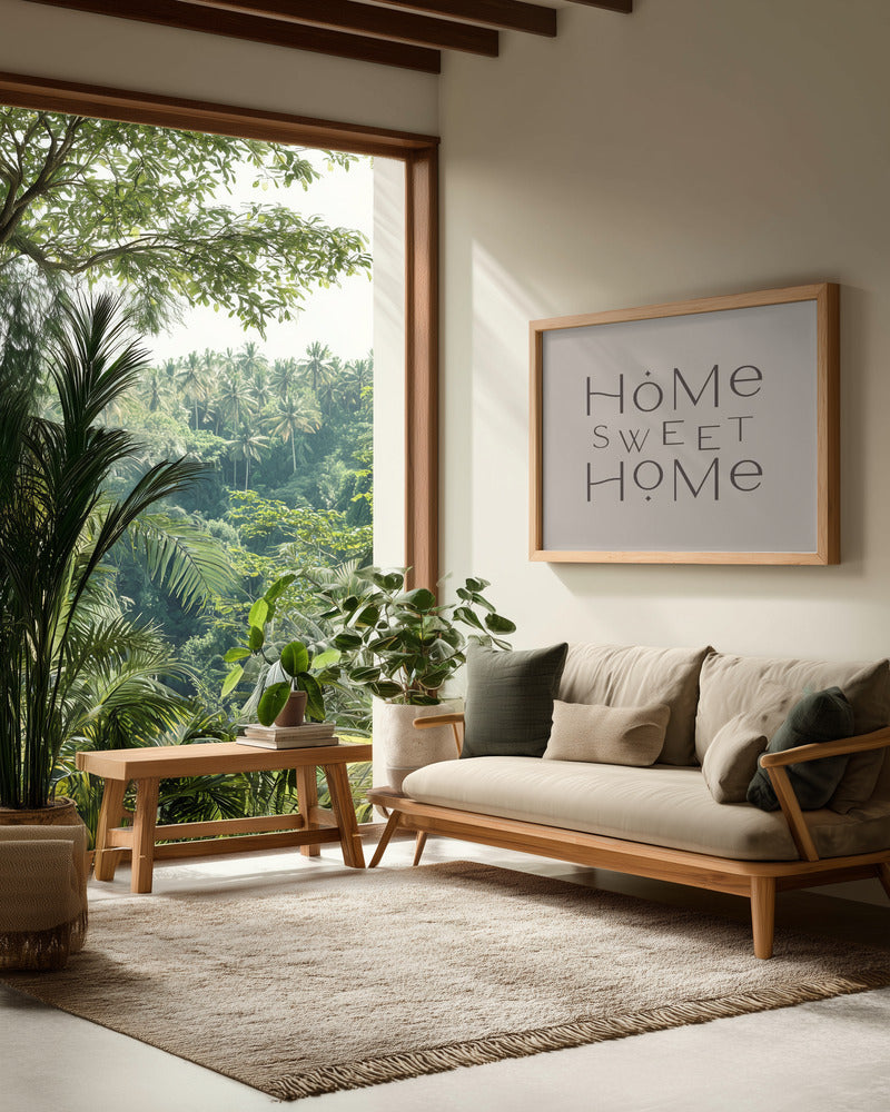 Home Sweet Home - Poster / Art Print - interiör