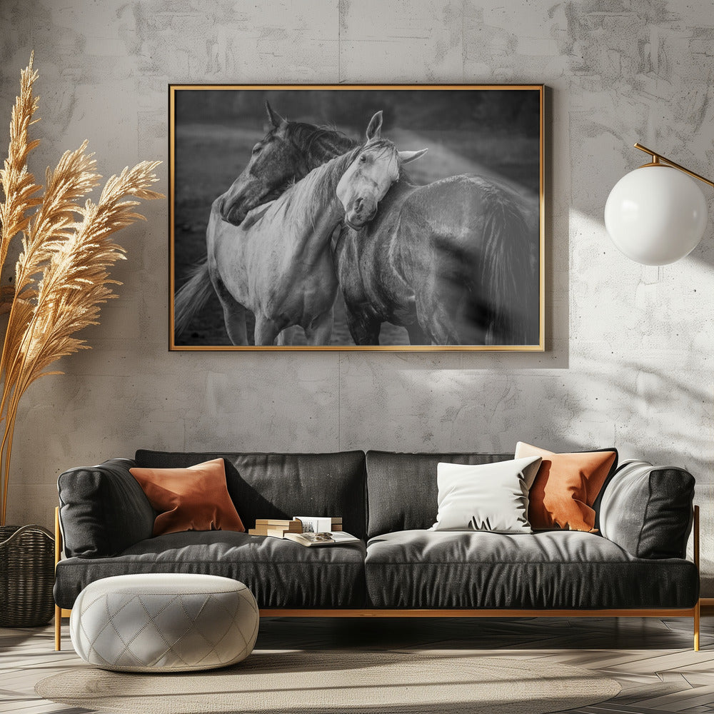 Warm rain - Poster / Art Print - interiör