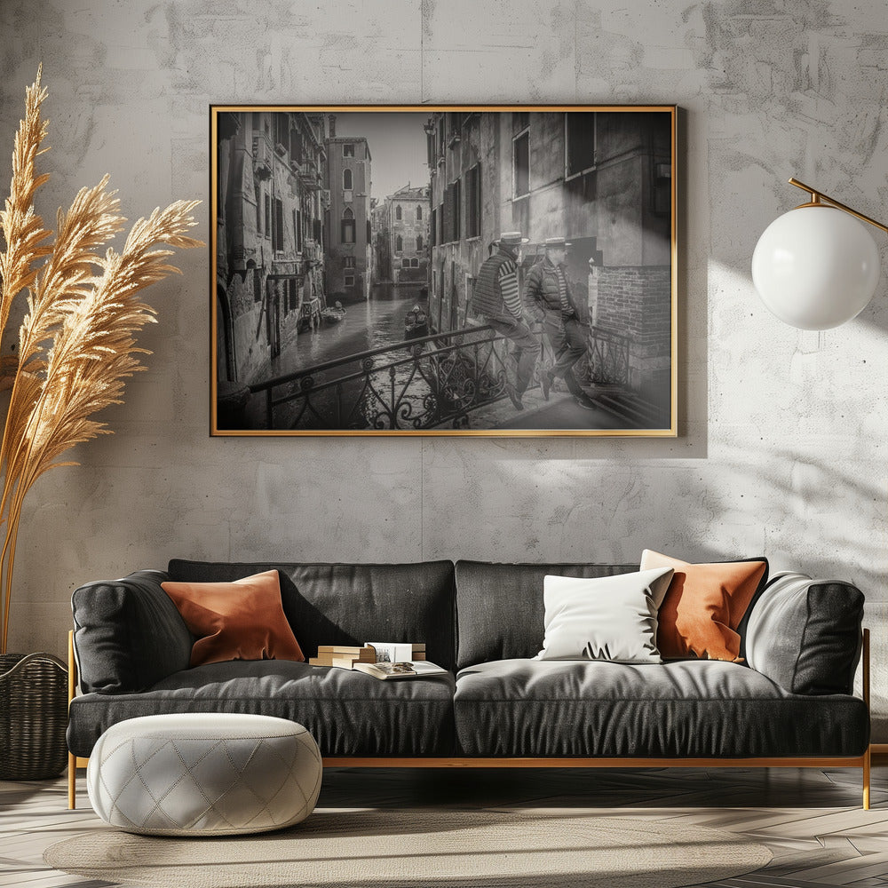 Gondolieri - Poster / Art Print - interiör