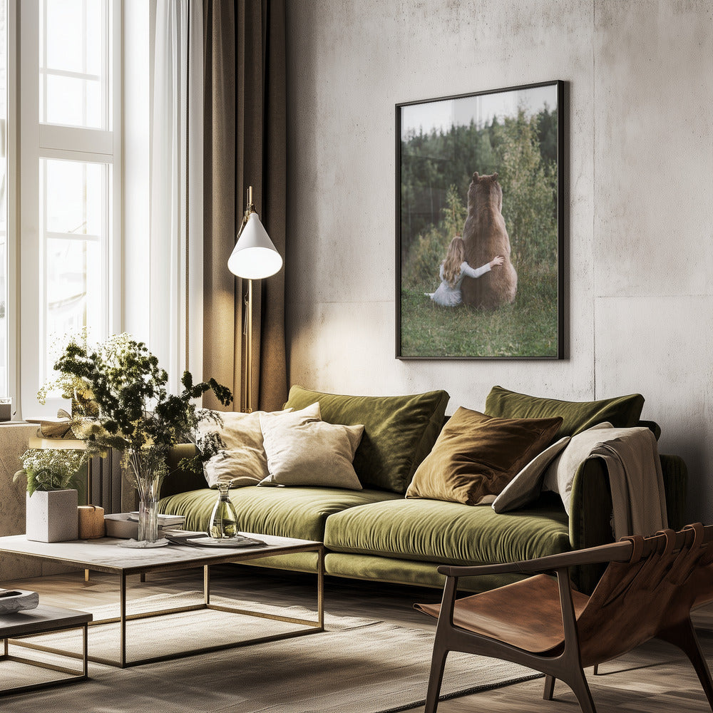 Best friends - Poster / Art Print - interiör