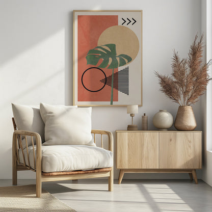 Geometric Botanica - Poster / Art Print - interiör