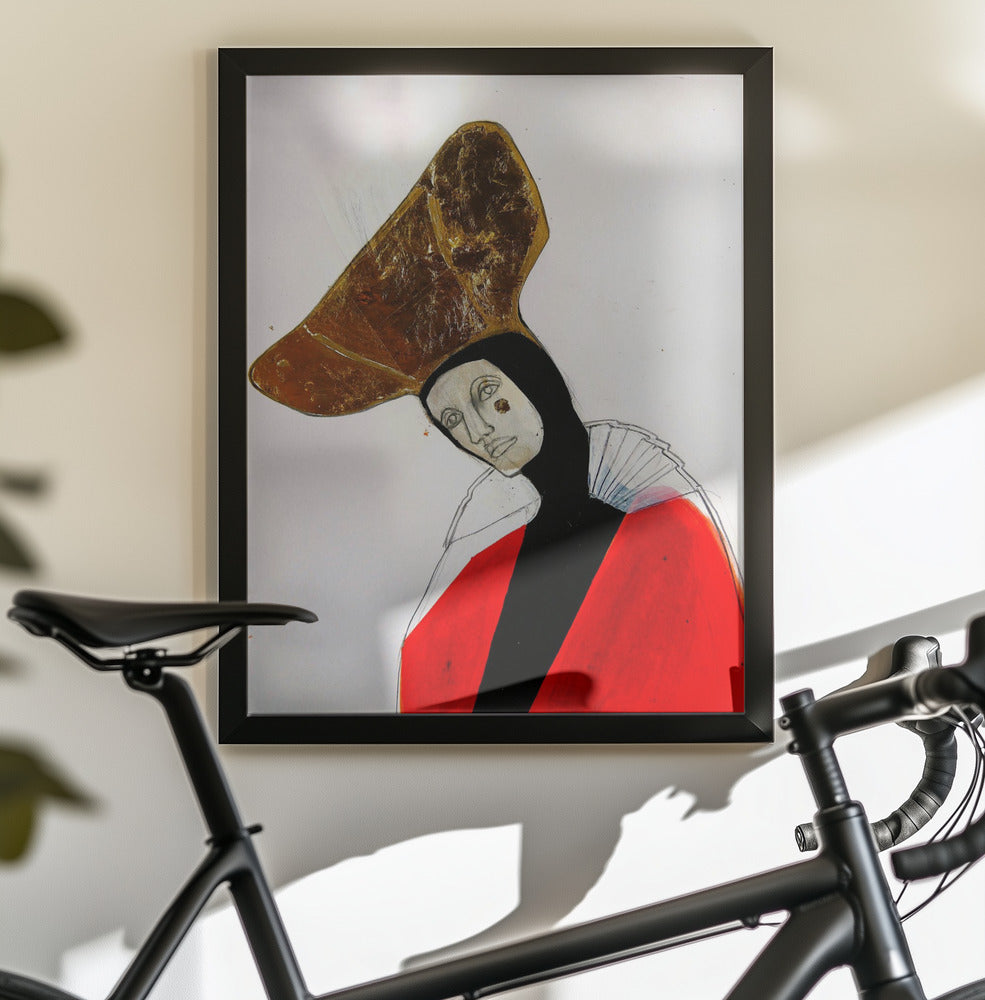 The Saint and the Sinner - Poster / Art Print - interiör