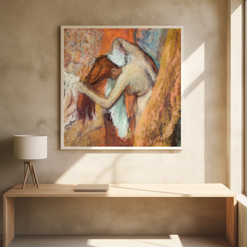 Woman At Her Toilette - Poster / Art Print - interiör