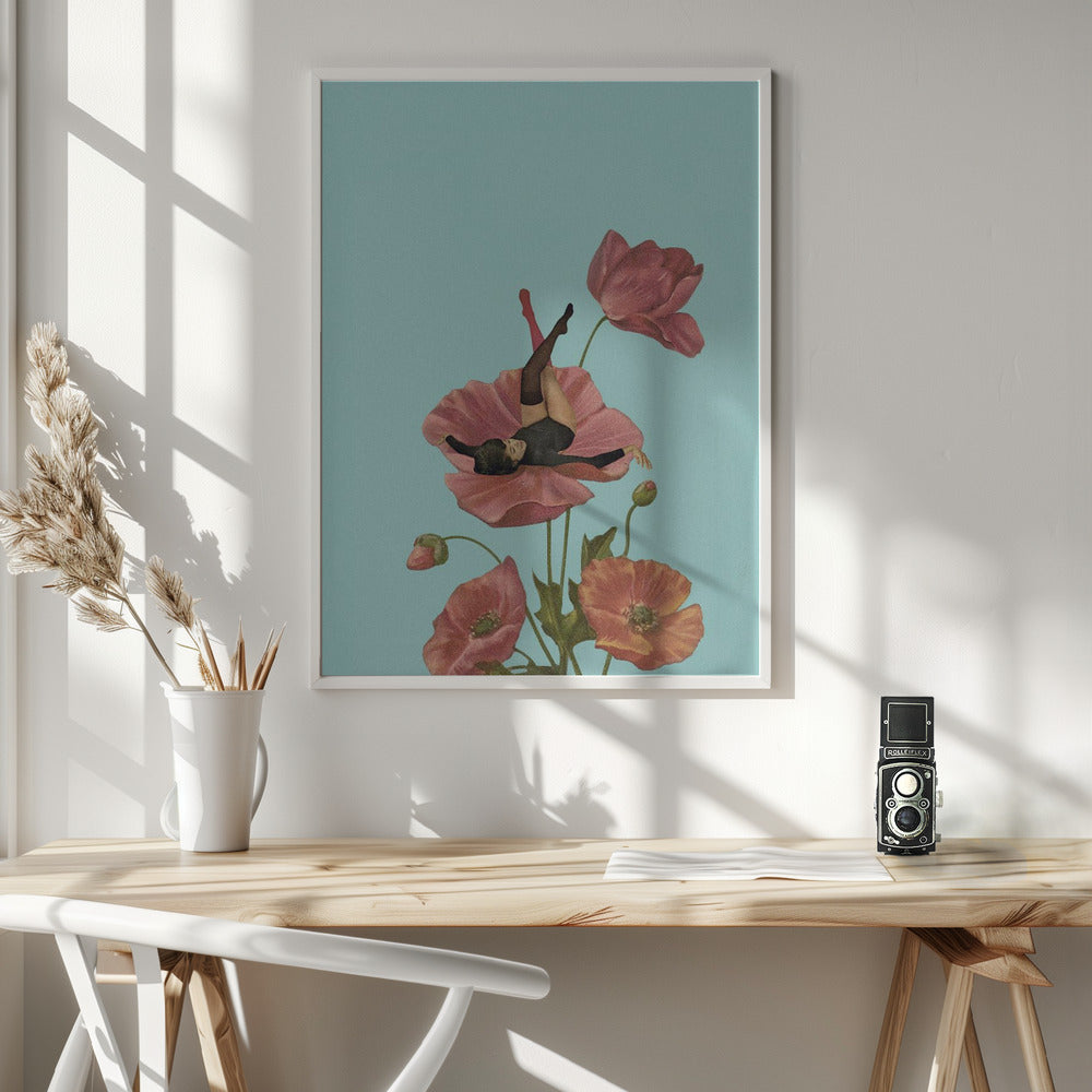 Colourful Dreamer - Poster / Art Print - interiör