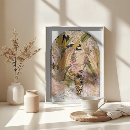 The Tiger - Poster / Art Print - interiör
