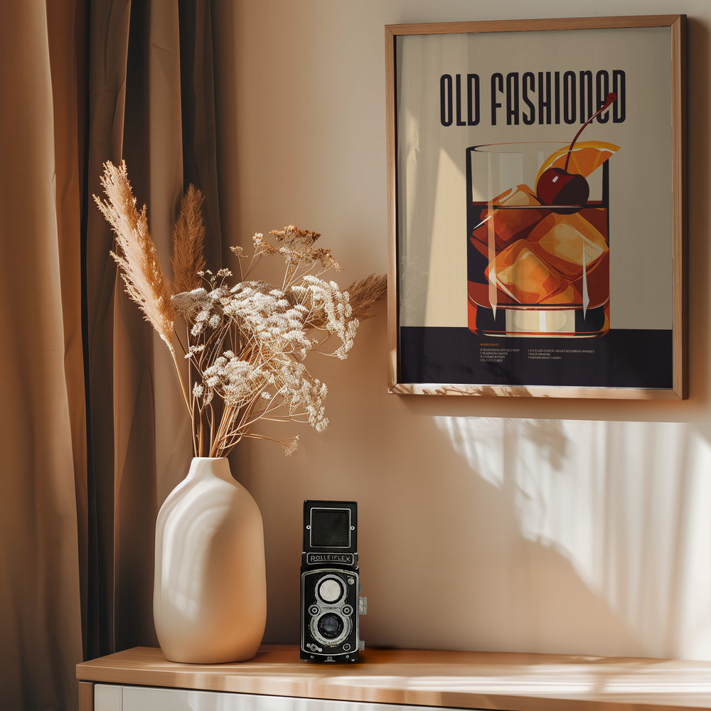 Old Fashioned - Poster / Art Print - interiör