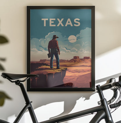 Texas - Poster / Art Print - interiör
