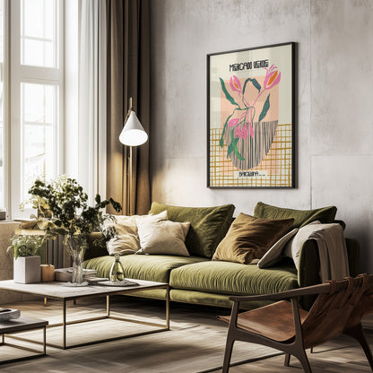 Mercado verde Barcelona - Poster / Art Print - interiör