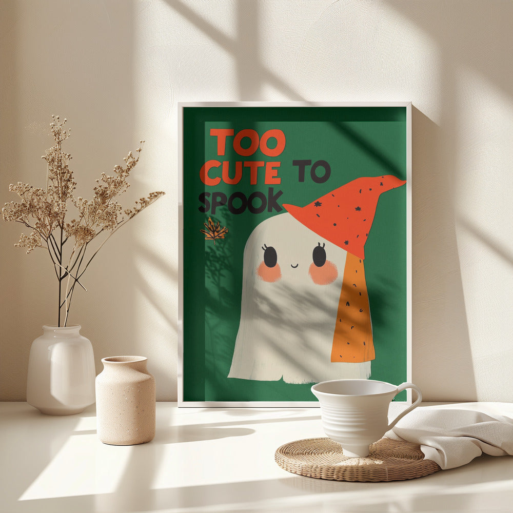 Charming Ghost Whimsy - Poster / Art Print - interiör