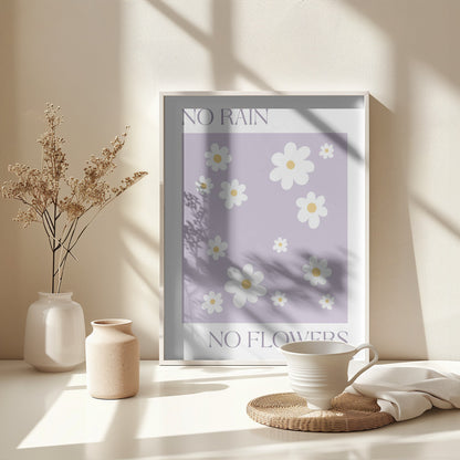Flowers - Poster / Art Print - interiör