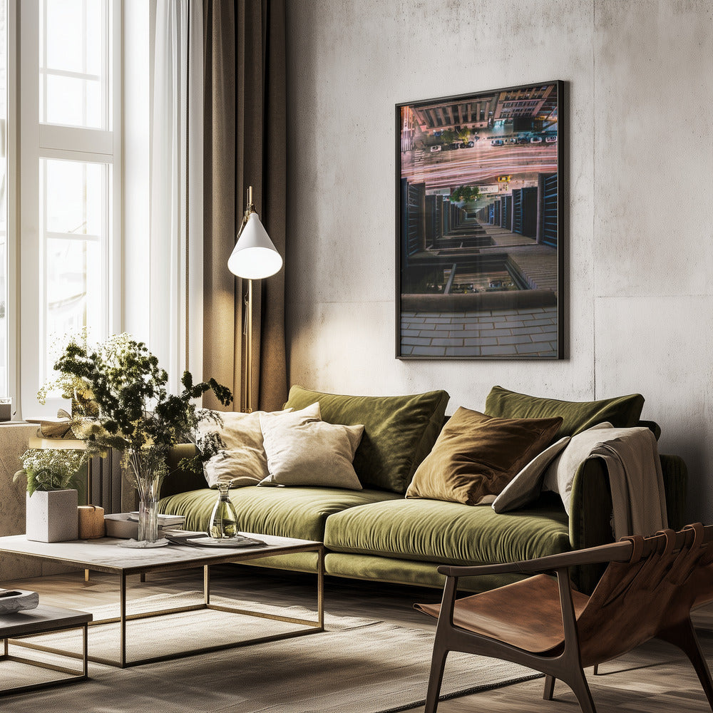 Looking Down - Poster / Art Print - interiör