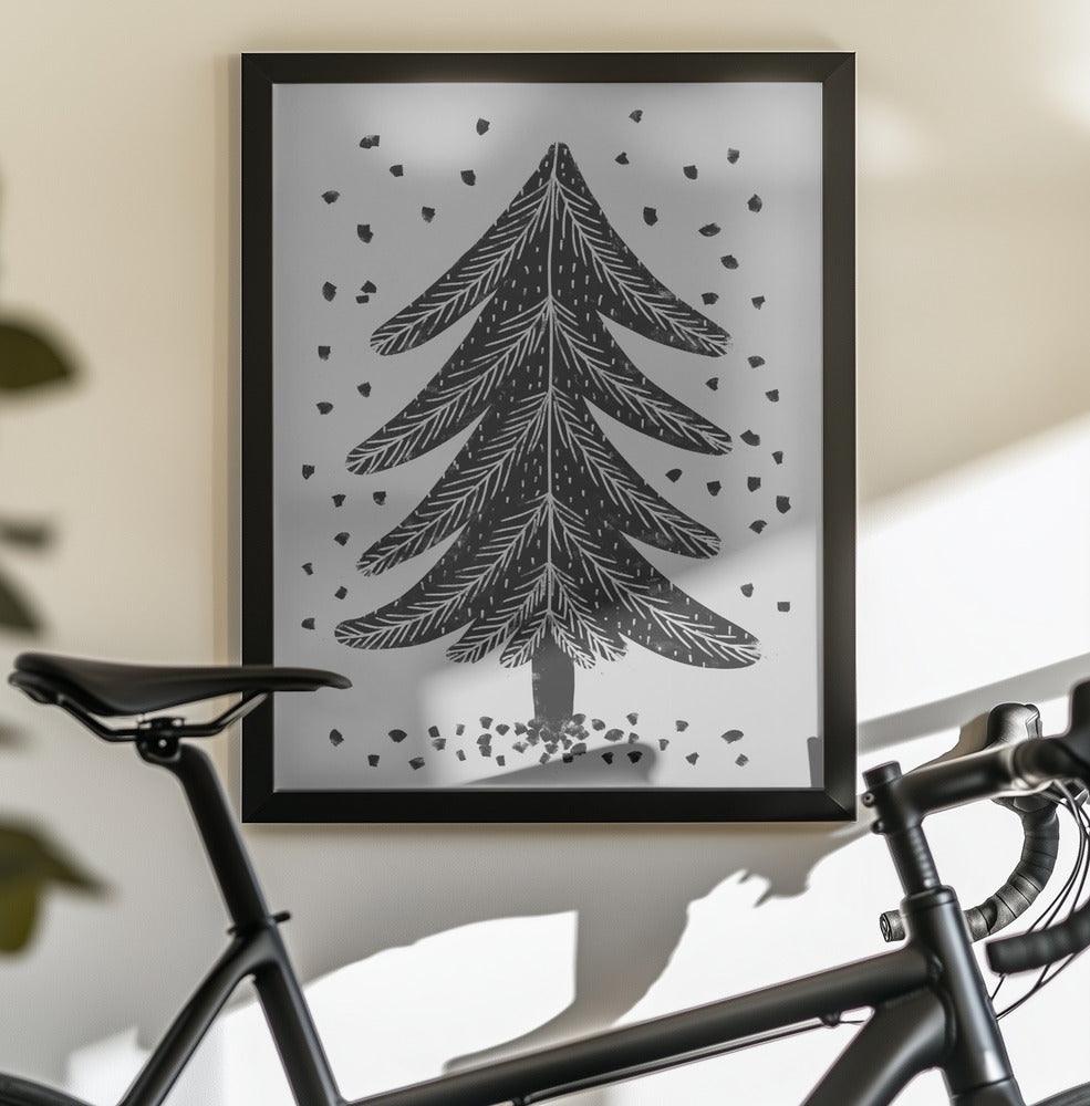Pine Tree - Poster / Art Print - interiör