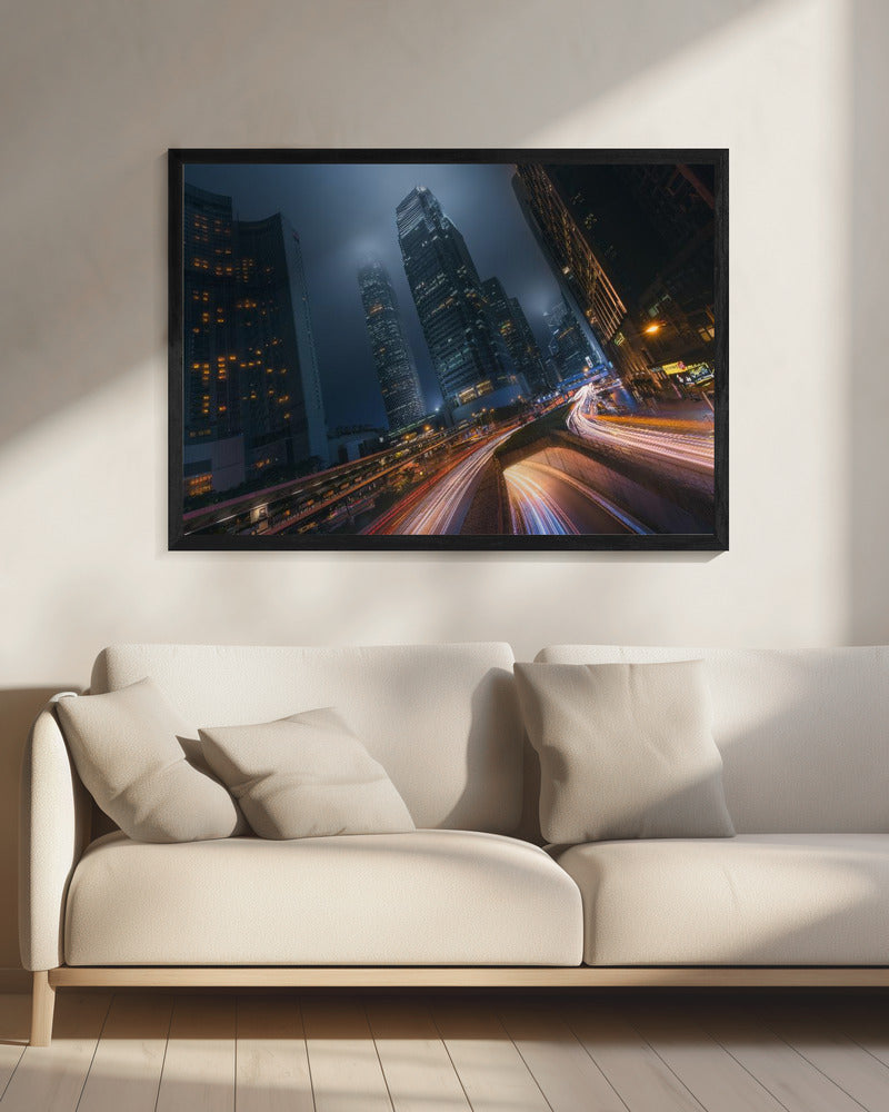 Driving Hong Kong - Poster / Art Print - interiör