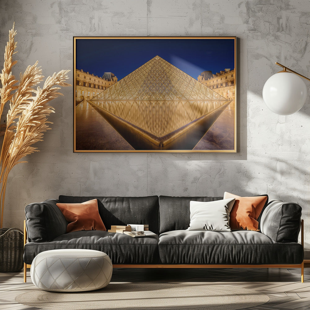 Pyramid - Poster / Art Print - interiör