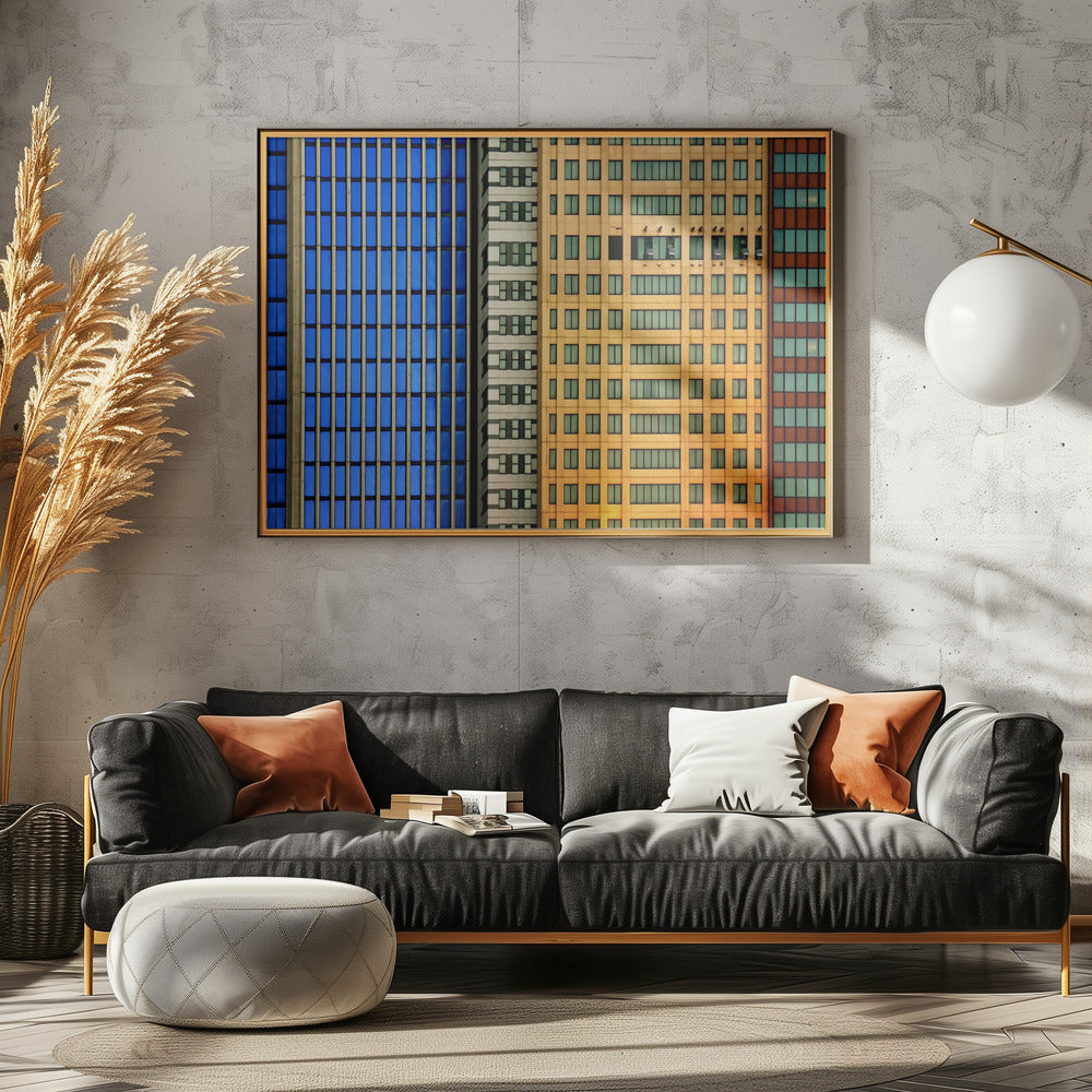 Windows on the City - Poster / Art Print - interiör