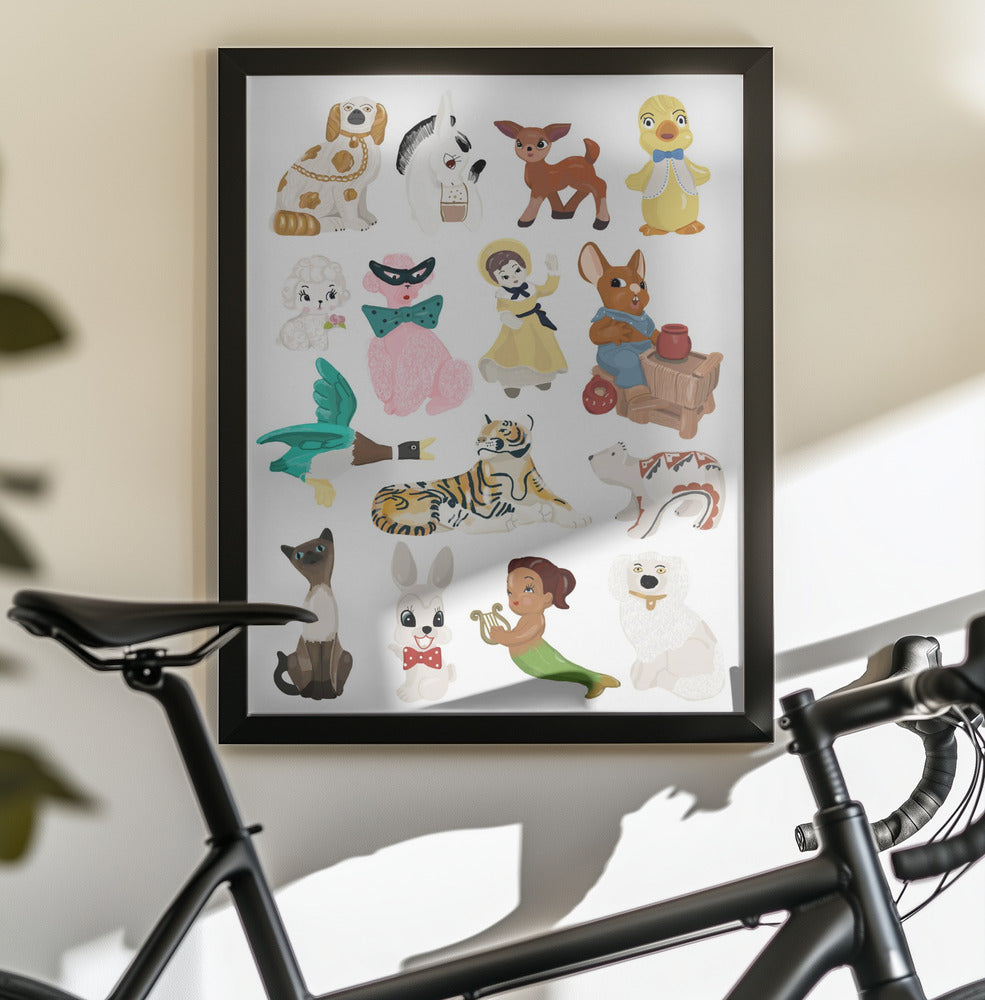 Kitsch Print - Poster / Art Print - interiör