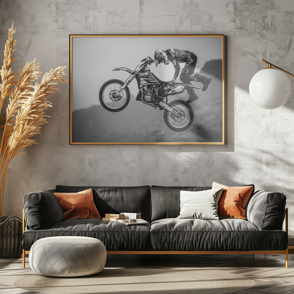 Battle of transcendence - Poster / Art Print - interiör