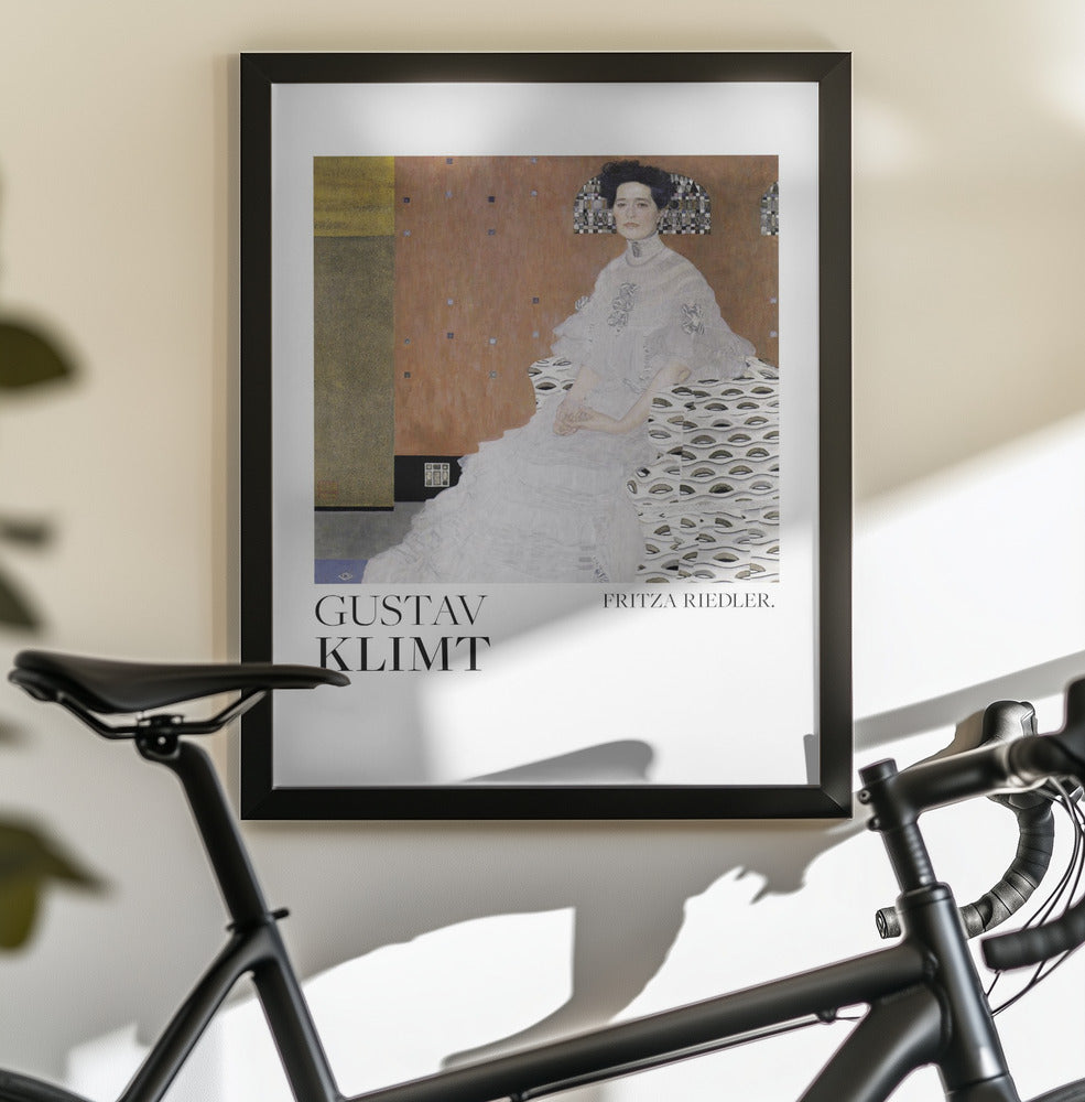 Bildnis Fritza Riedler (1906) Poster - Poster / Art Print - interiör
