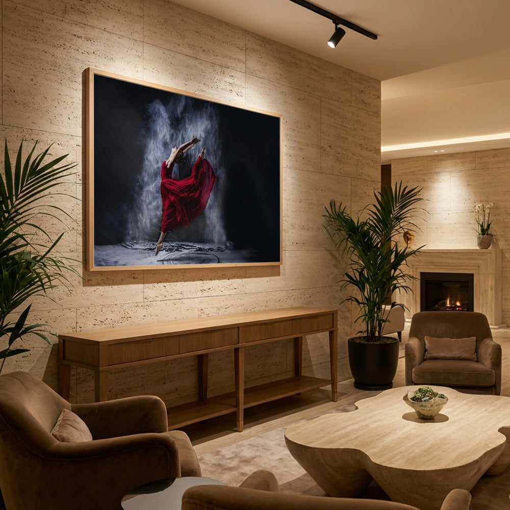 Red Dancing - Poster / Art Print - interiör
