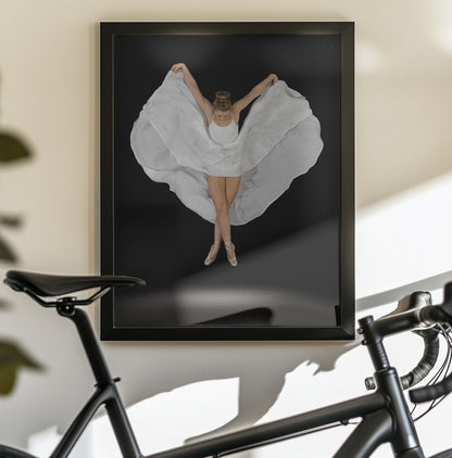 Entrechat en Blanc - Poster / Art Print - interiör