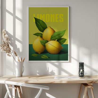 Limones - Poster / Art Print - interiör