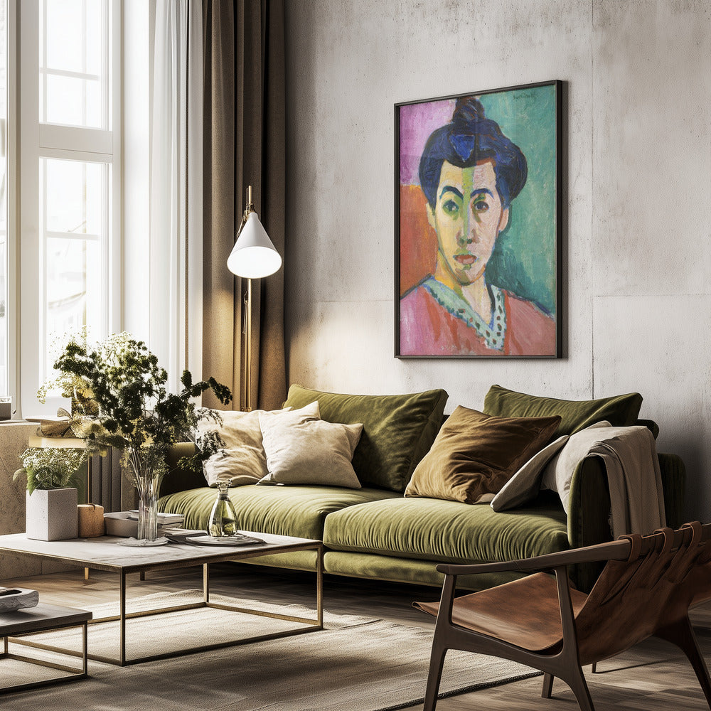 La Raie Verte - Poster / Art Print - interiör