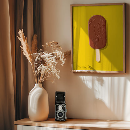 Icecream - Poster / Art Print - interiör