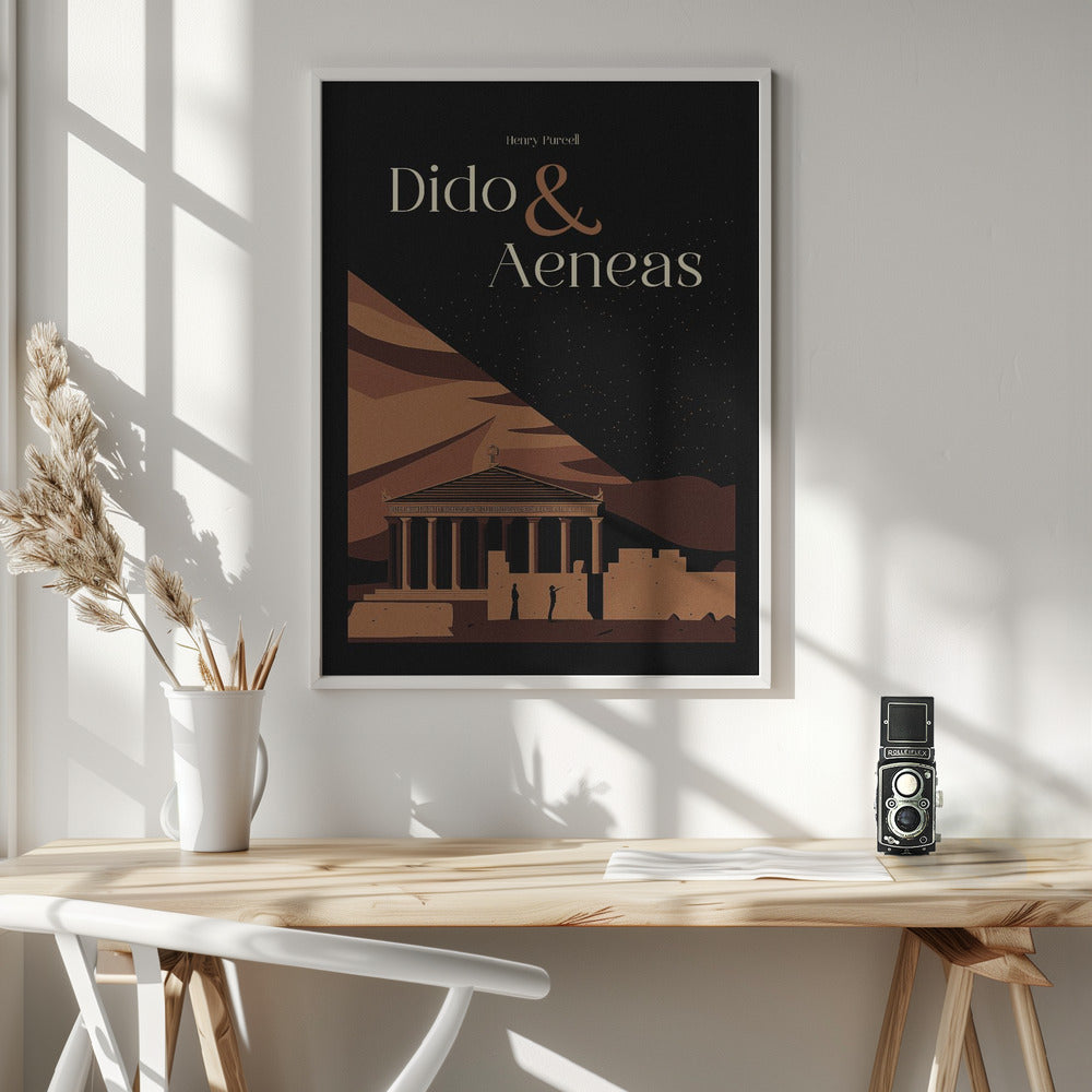 Dido and Aeneas - Poster / Art Print - interiör