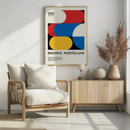 Bauhaus Ausstellung 1923 - Poster / Art Print - interiör