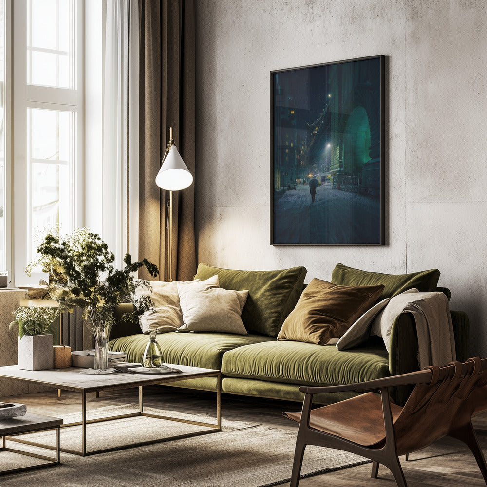 Under the Bridge - Poster / Art Print - interiör