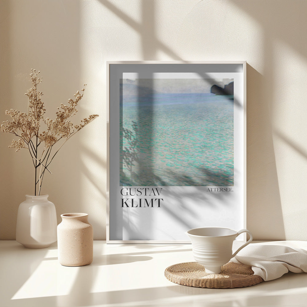 Attersee (1900) Poster - Poster / Art Print - interiör