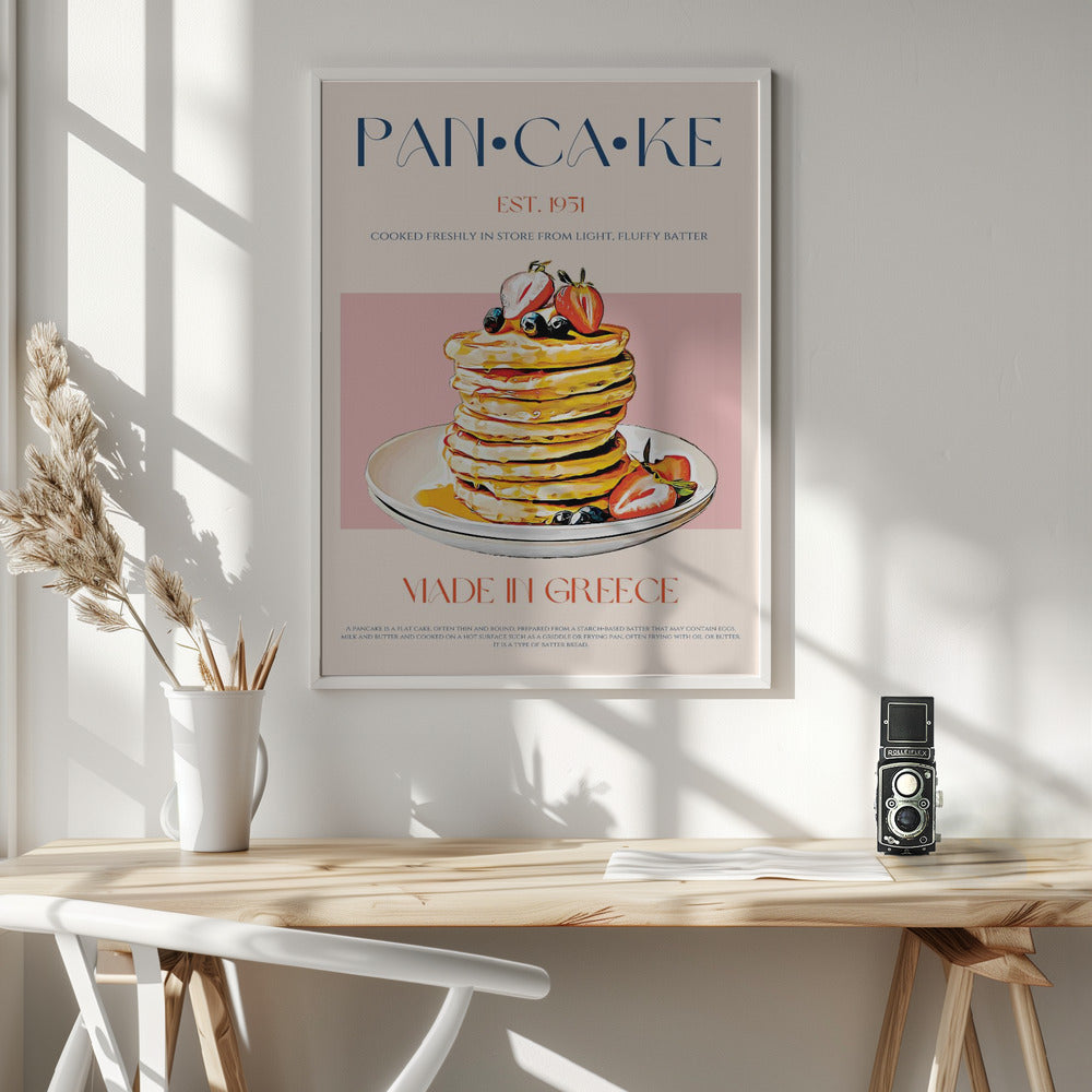 Pancake - Poster / Art Print - interiör