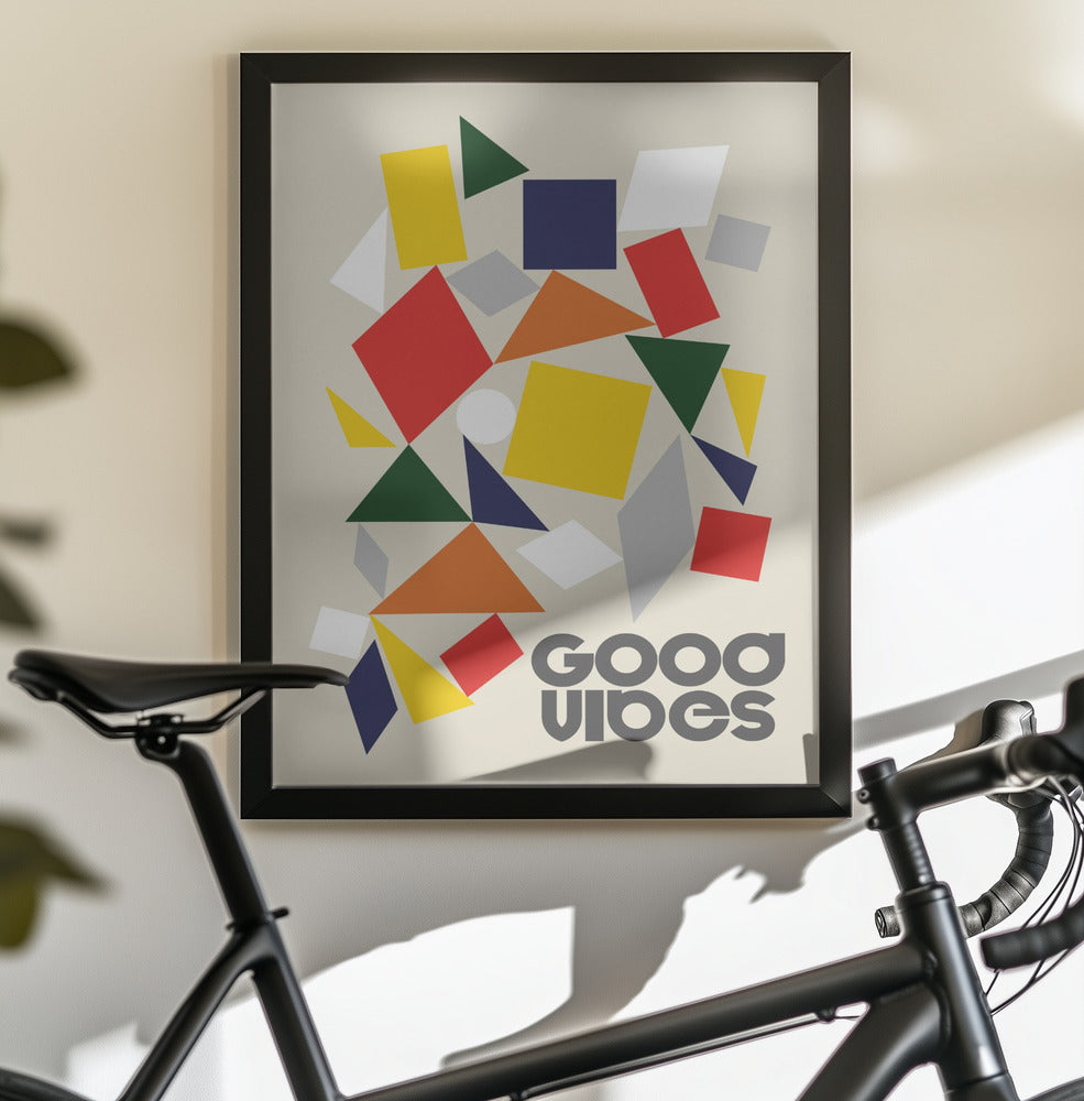 Good Vibes Pieces - Poster / Art Print - interiör
