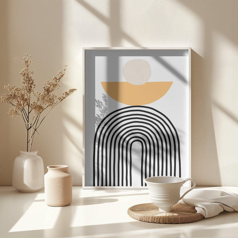 Abstract Art - Poster / Art Print - interiör