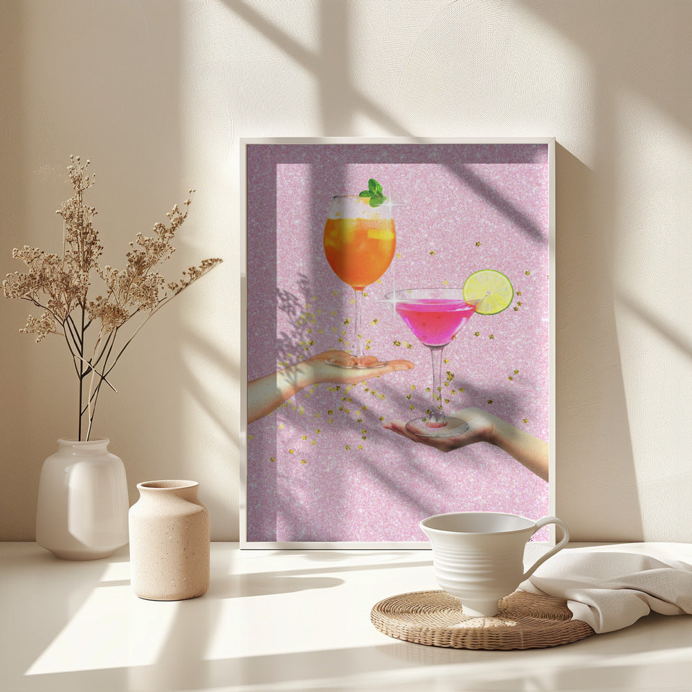 Cocktail Party - Poster / Art Print - interiör
