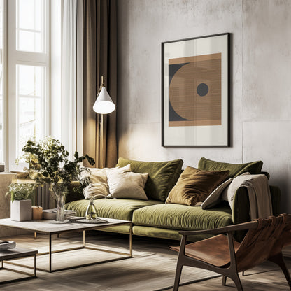 Composition VIII - Poster / Art Print - interiör
