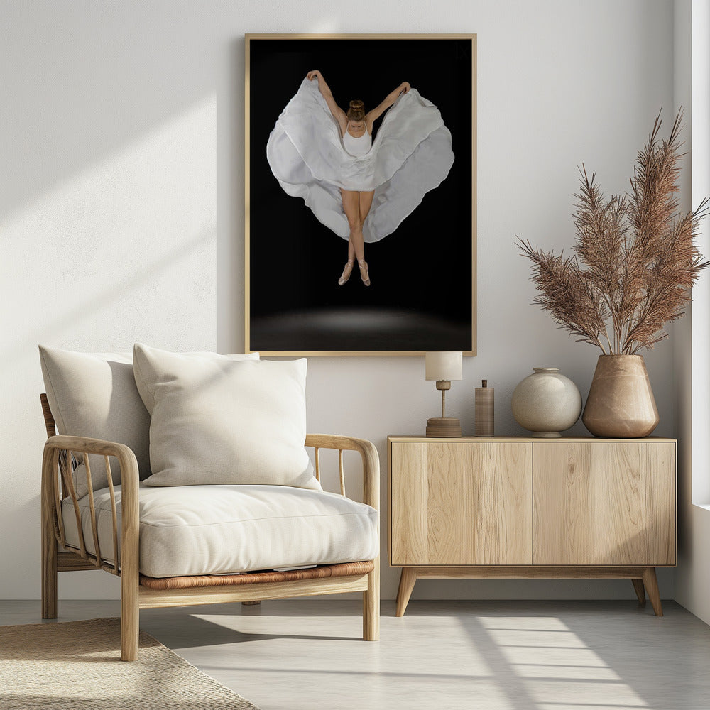 Entrechat en Blanc - Poster / Art Print - interiör