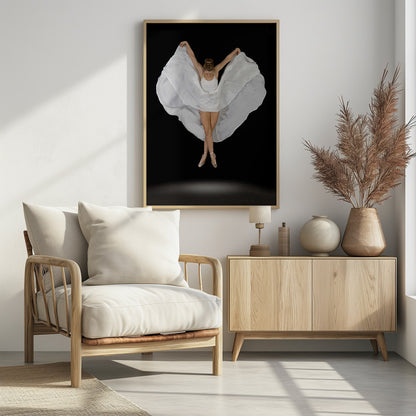 Entrechat en Blanc - Poster / Art Print - interiör