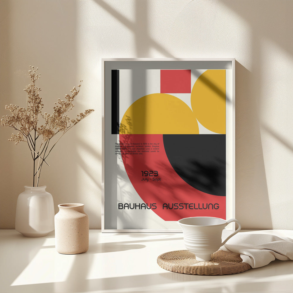 Bauhaus Ausstellung - Poster / Art Print - interiör