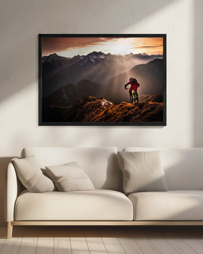 Just ride ... - Poster / Art Print - interiör