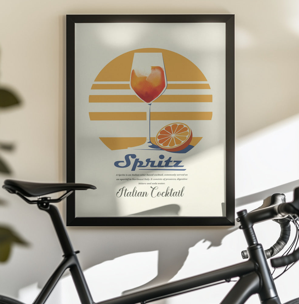 Spritz summer print - Poster / Art Print - interiör