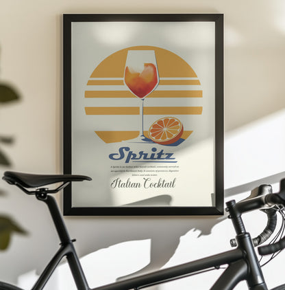 Spritz summer print - Poster / Art Print - interiör