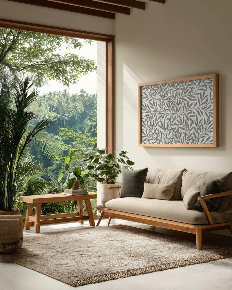 William Morris Wall Mural 06 - Poster / Art Print - interiör