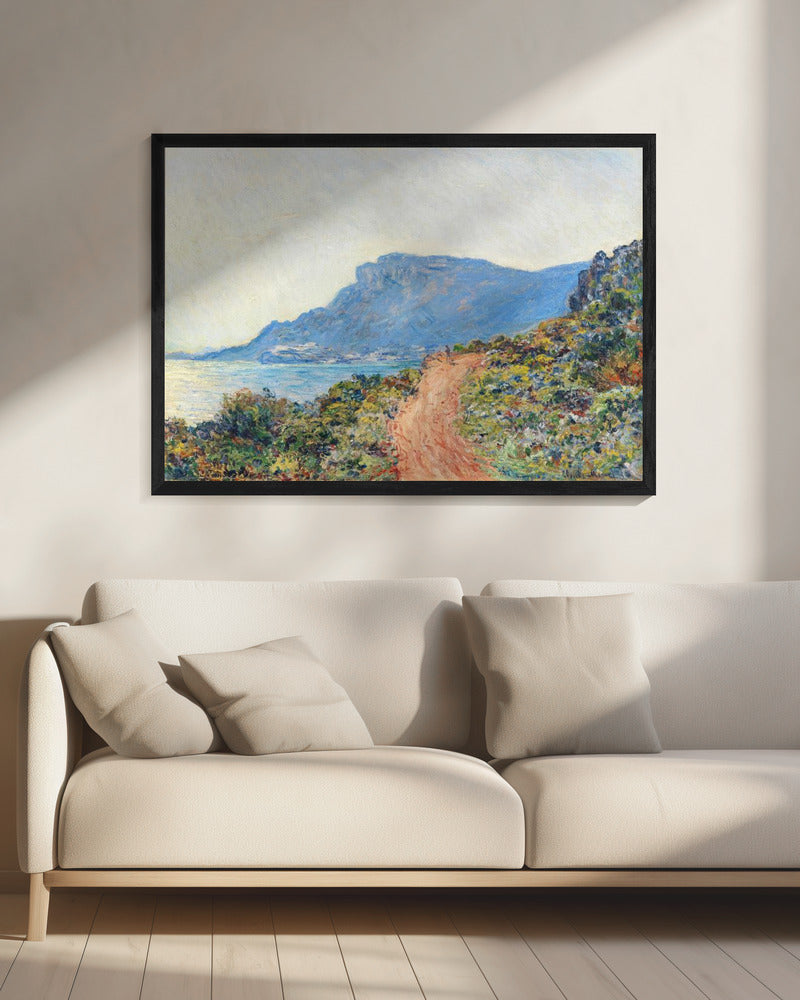 The Corniche Near Monaco (1884) - Poster / Art Print - interiör