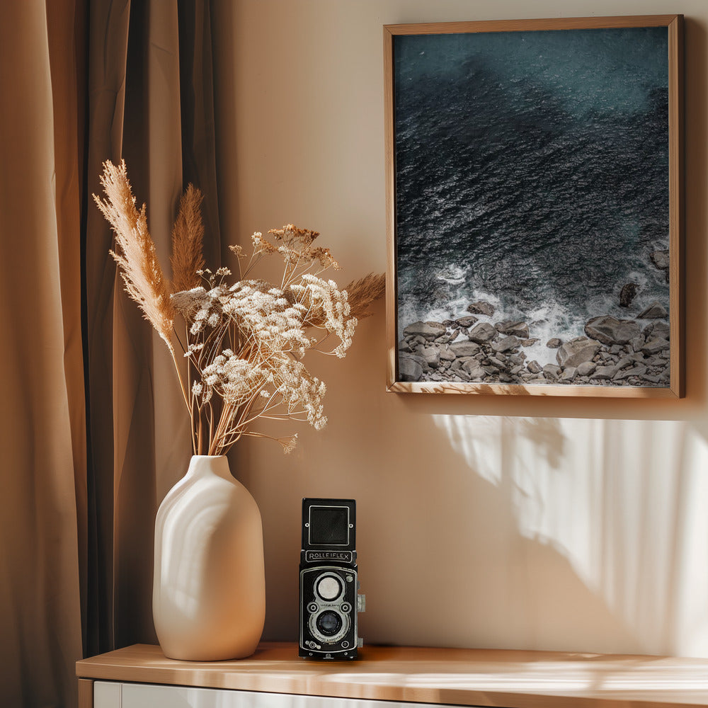 Jade Shoreline - Poster / Art Print - interiör
