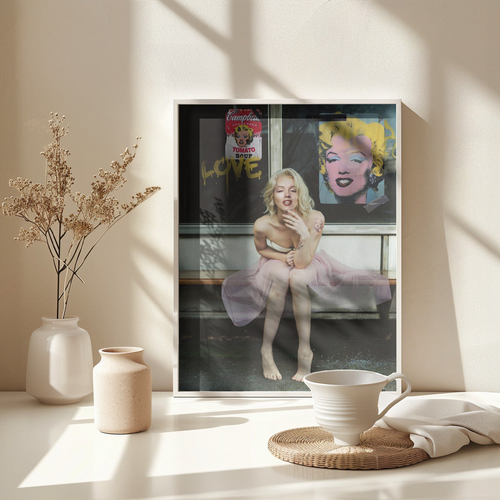 New Marilyn - Poster / Art Print - interiör