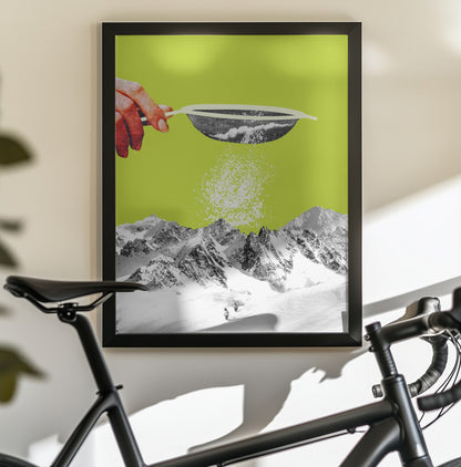 Powder Days - Poster / Art Print - interiör